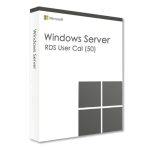   Microsoft Windows Server 2025 Remote Desktop Services User CAL (50 felhasználó) (16 Core)