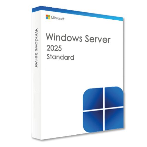 Windows Server 2025 Standard (5 eszköz) (16 Core)
