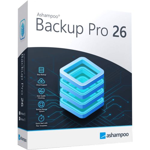 Ashampoo Backup Pro 26 (1 eszköz / Lifetime)