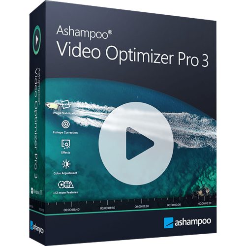 Ashampoo Video Optimizer Pro 3 (1 eszköz / Lifetime)