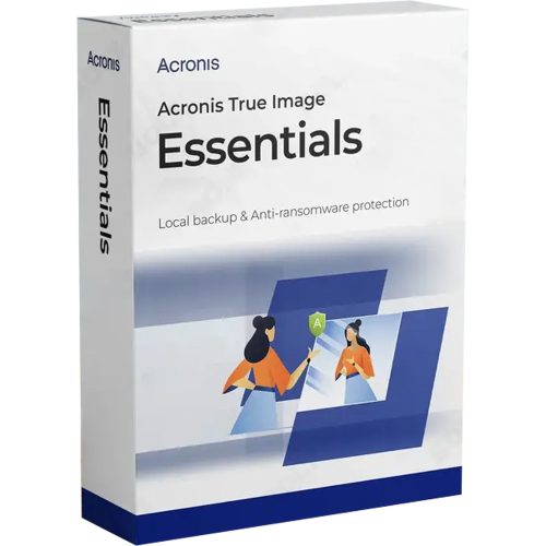 Acronis True Image Essentials (1 eszköz / 1 év) (Előfizetés) (EU)