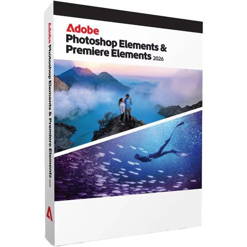 Adobe Photoshop Elements & Premiere Elements 2026 (1 eszköz / 3 év) (Windows / Mac) (EU)