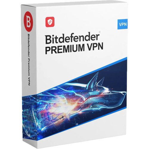Bitdefender Premium VPN (10 eszköz / 1 év) (Előfizetés) (EU)