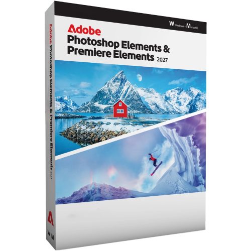 Adobe Photoshop Elements & Premiere Elements 2027 (1 eszköz / 3 év) (Windows / Mac) (EU)